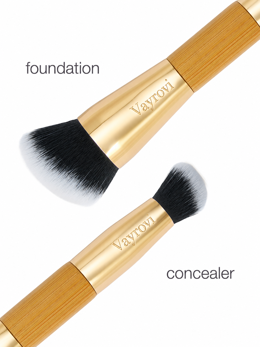 Vayrovi™ Double-ended complexion brush
