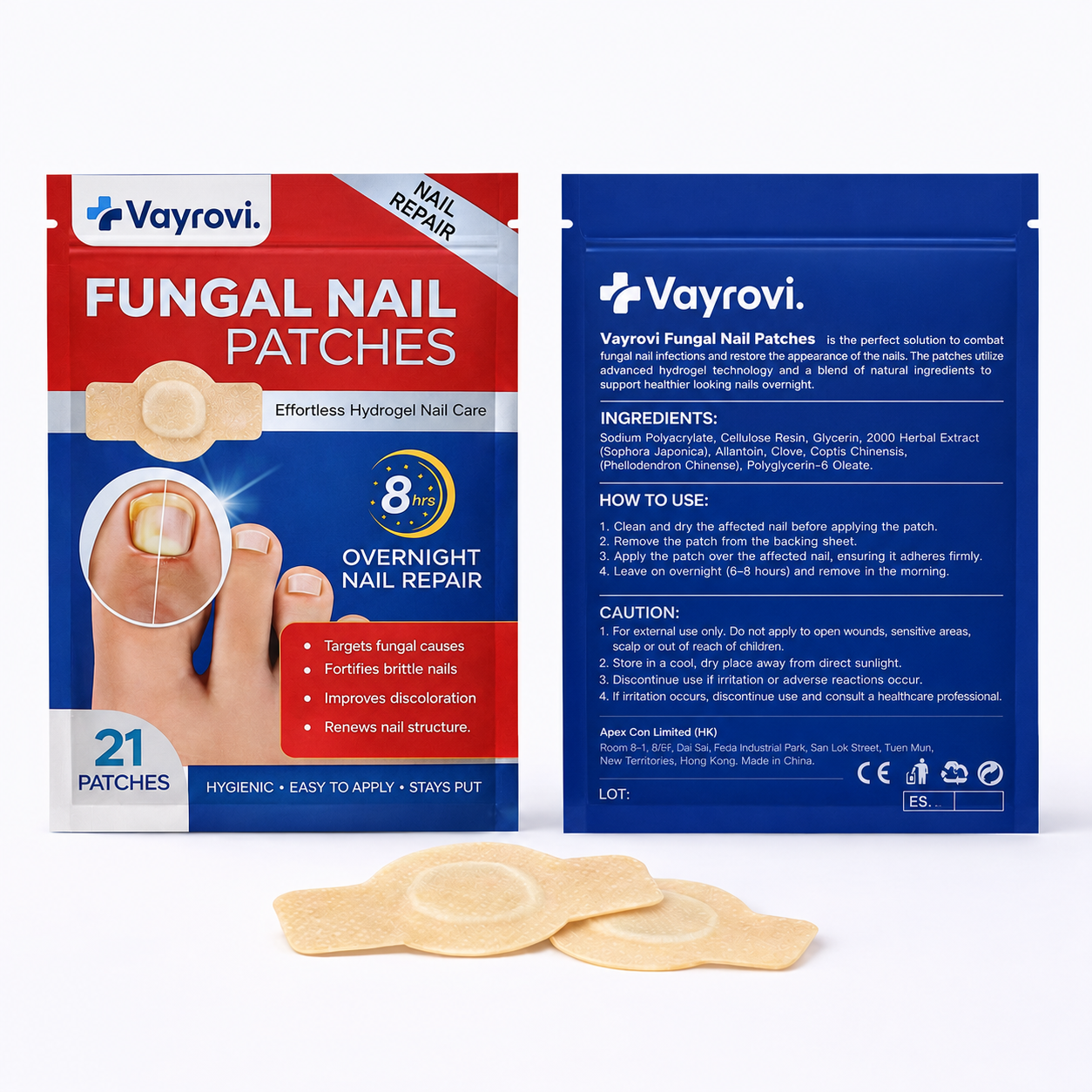 VAYVOVI Fungal Nail Patches