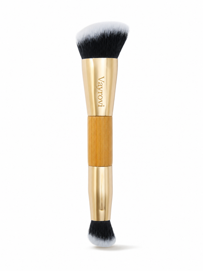 Vayrovi™ Double-ended complexion brush