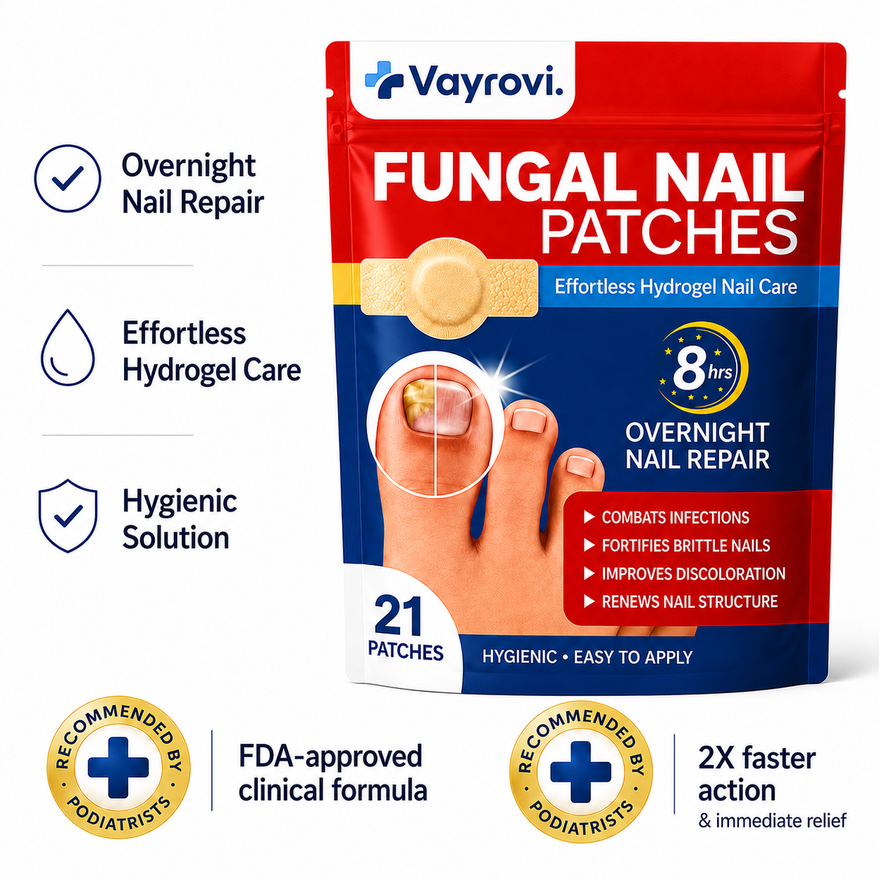 VAYVOVI Fungal Nail Patches