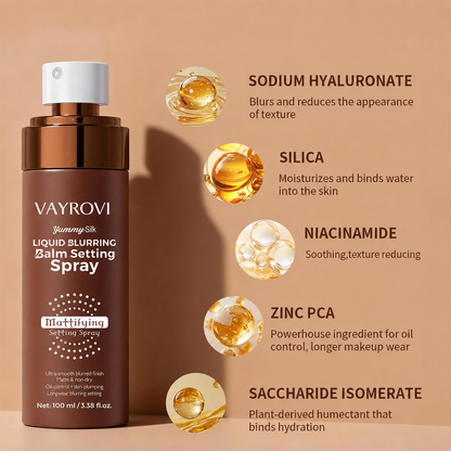 Vayrovi Waterproof Setting Spray – 24 Hour Long Lasting Fix