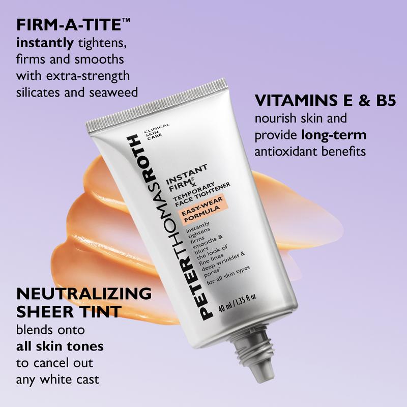 Firming ingredients and sheer tint information