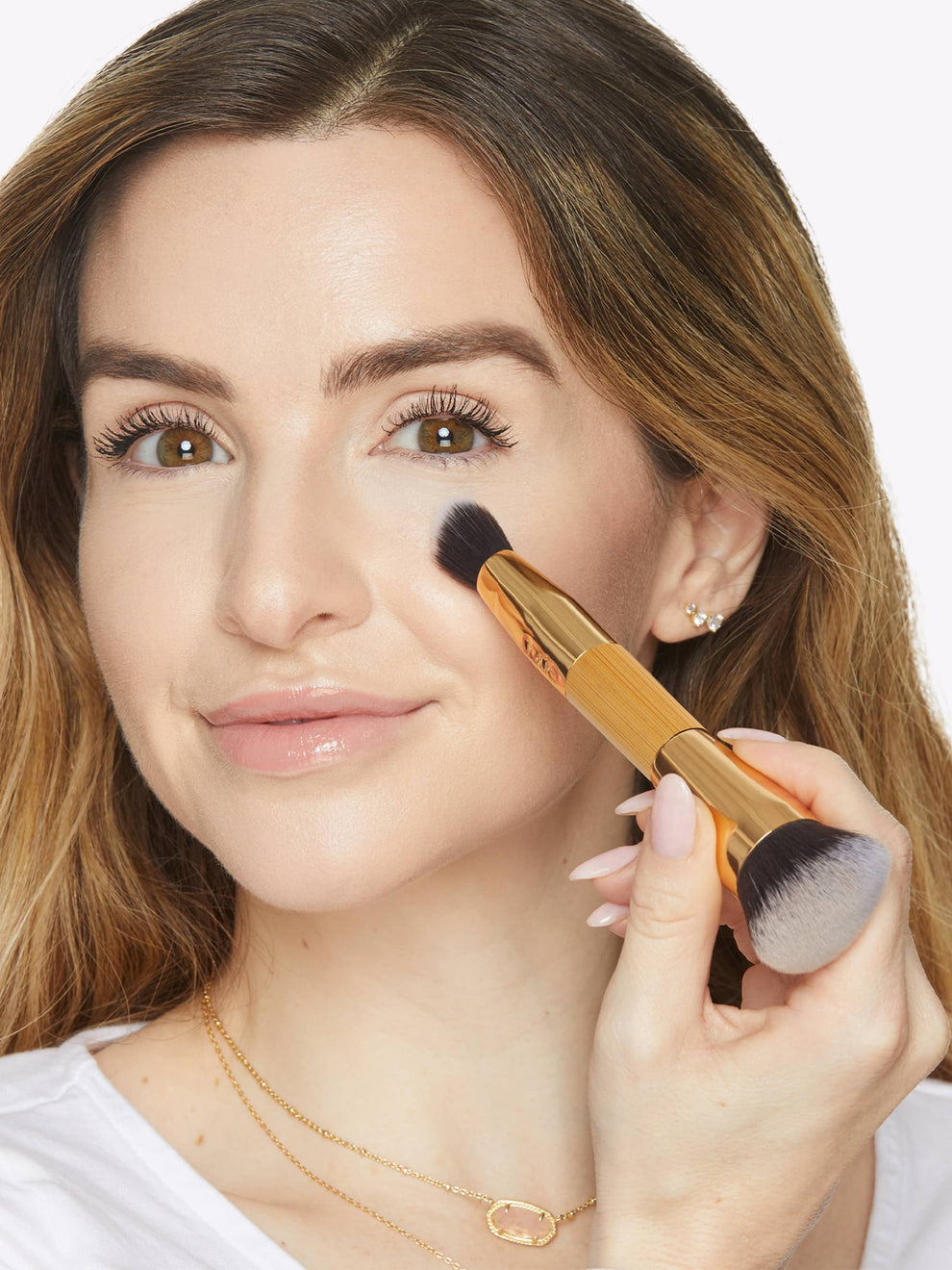 Vayrovi™ Double-ended complexion brush
