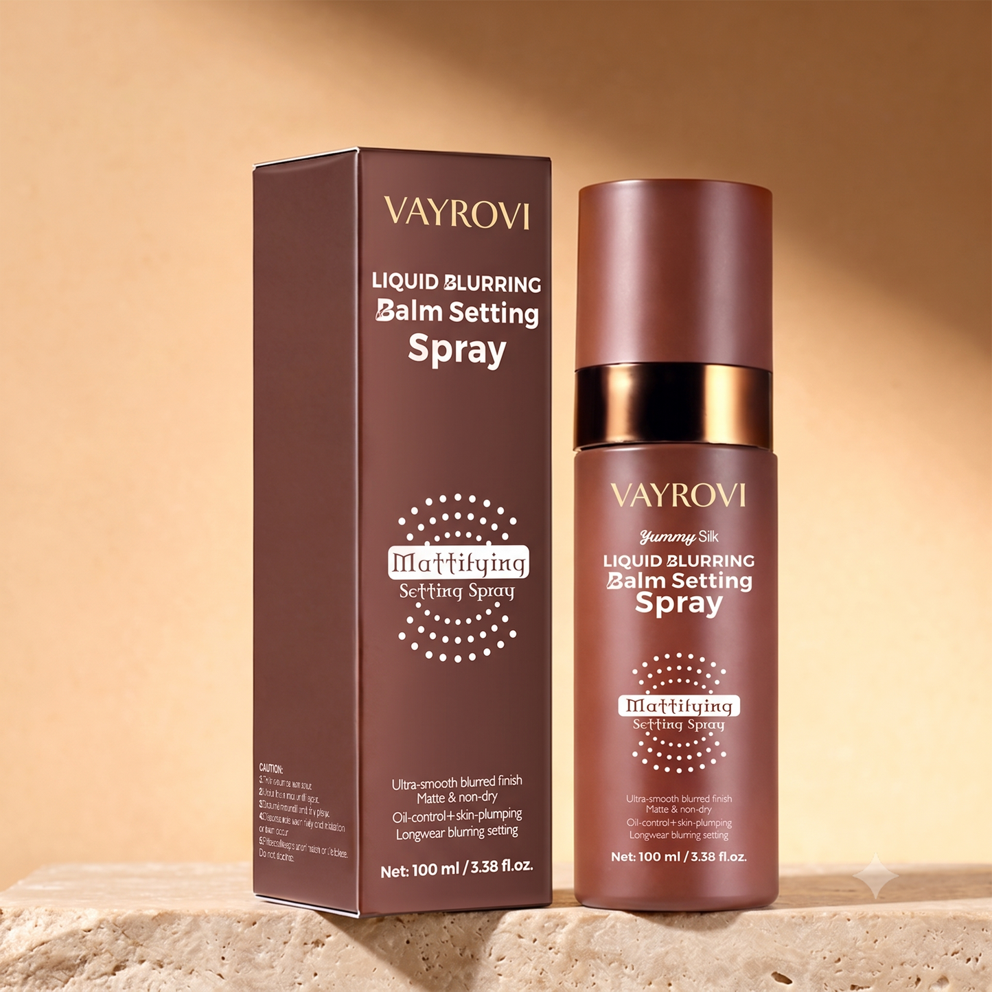 Vayrovi Waterproof Setting Spray – 24 Hour Long Lasting Fix